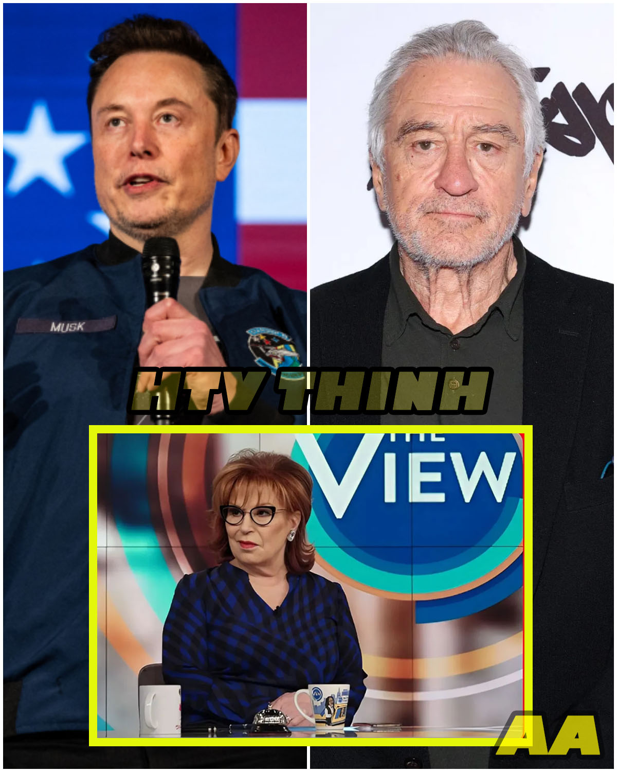 Robert De Niro defends Joy Behar and attacks Elon Musk on The View: He doesn’t deserve your trust. (N)